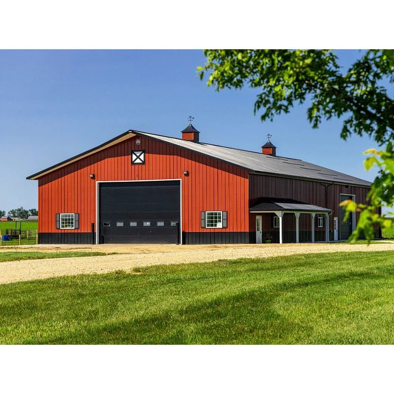 China Low Cost Steel Structure Dairy Cow Farm Shed manufacturers