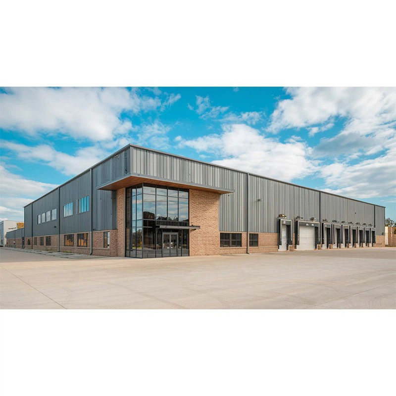 Custom Light Steel Structure Factory Building For Steel Workshop factory