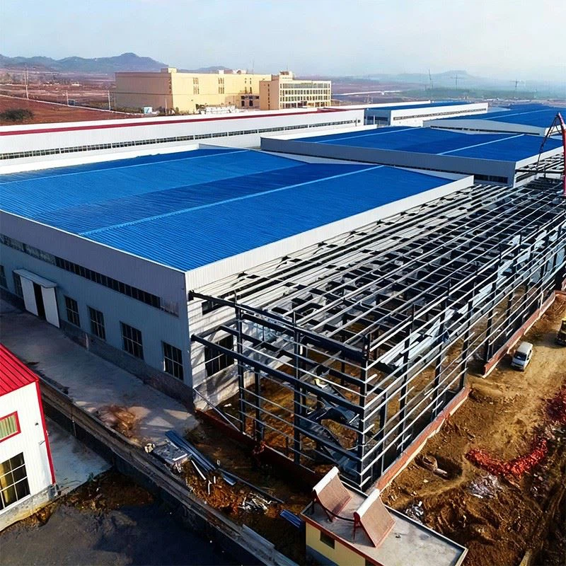 Custom Light Steel Structure Factory Building For Steel Workshop suppliers