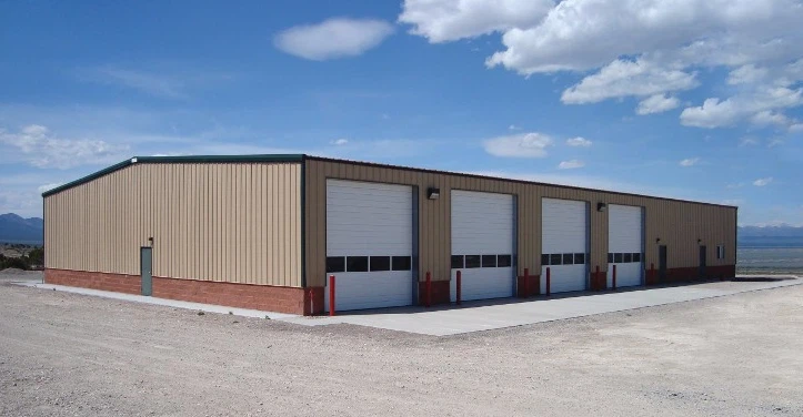 Prefab Engineering Galvanized Steel Warehouse Buildings Design Structure Truss Purlin Barn Shed Horse Arena