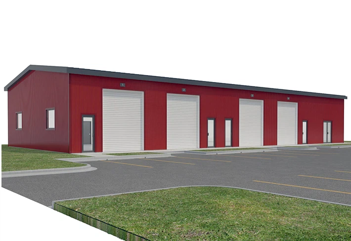 Prefab Engineering Galvanized Steel Warehouse Buildings Design Structure Truss Purlin Barn Shed Horse Arena