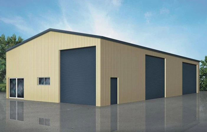 Prefab Engineering Galvanized Steel Warehouse Buildings Design Structure Truss Purlin Barn Shed Horse Arena