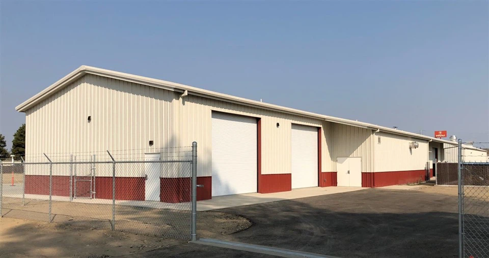 Prefab Engineering Galvanized Steel Warehouse Buildings Design Structure Truss Purlin Barn Shed Horse Arena