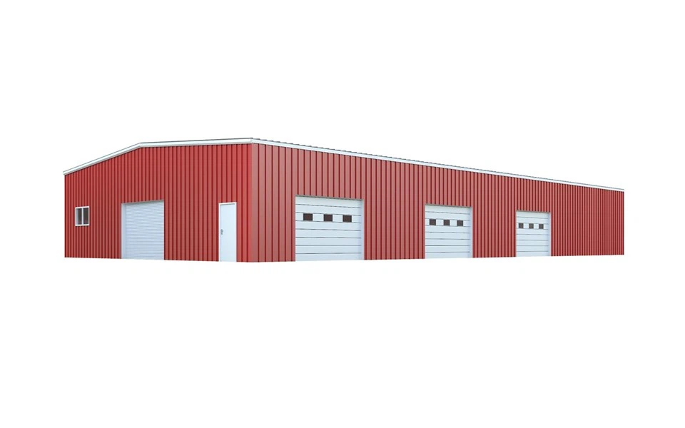 Prefab Shed Workshop House Steel Structure Frame Storage Steel Frame Golf Buildings Designed