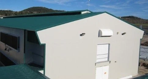Qingdao RT Prefab Light Steel Structure Steel Structure Broiler/egg Coop