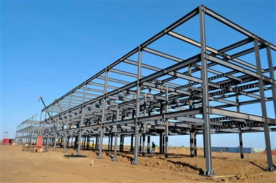 Steel Frame Prefabricated Steel Structure Multi Story Office Building With Design